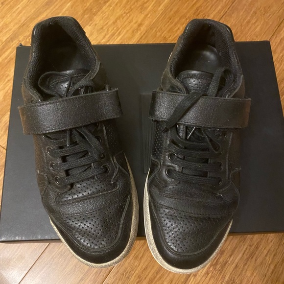 EUC YSL Saint Laurent distressed look runners - Picture 1 of 7